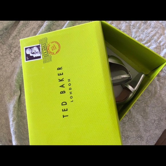 Ted Baker Triam High-heel in silver size 6 - Picture 4 of 4